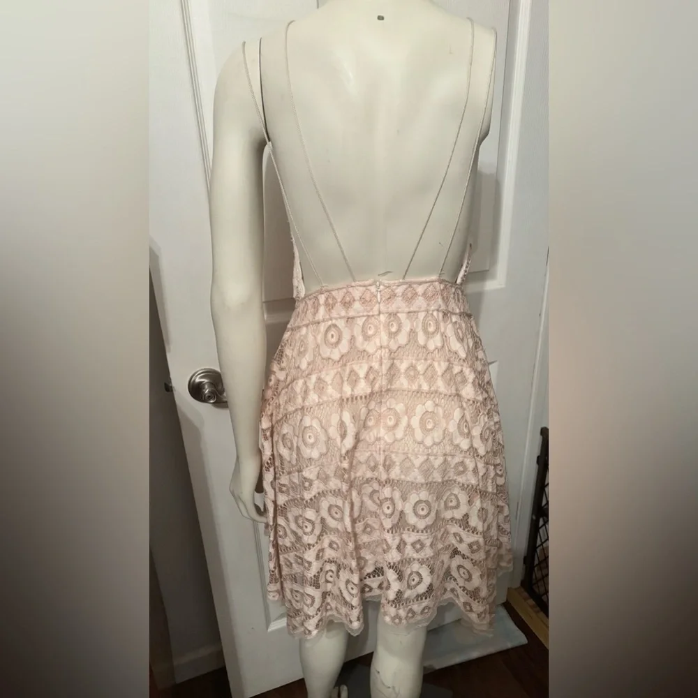 Free People just like honey lace dress 10